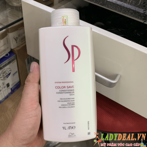 Dầu Xả Giữ Màu Tóc Nhuộm Wella Sp Color Save Conditioner 1000ml