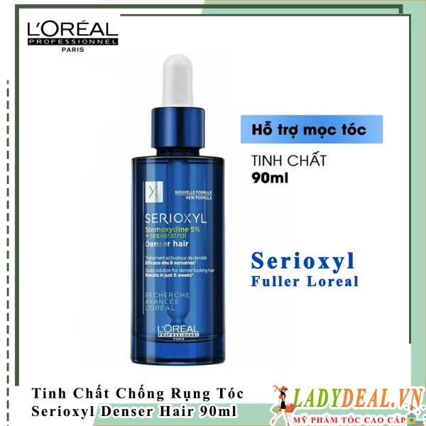 Tinh Chất Kích Thích Mọc Tóc L'oreal Serioxyl Denser Hair 90ml - SX : 1/2022