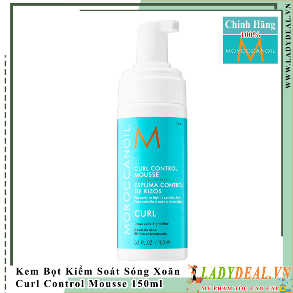 Kem Bọt Kiểm Soát Sóng Xoăn Curl Control Mousse 150ml