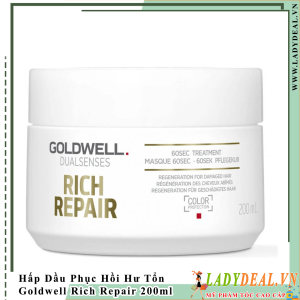 Hấp Dầu Phục Hồi Tóc Goldwell Rich Repair 200ml - 500ml