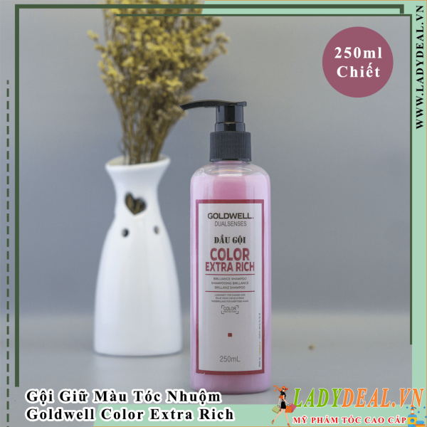 Dầu Gội Giữ Màu Tóc Nhuộm Goldwell Color Extra Rich | Share / Chiết - 250ml