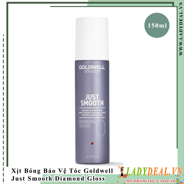 Xịt Bóng Bảo Vệ Tóc Goldwell Just Smooth Diamond Gloss 150ml