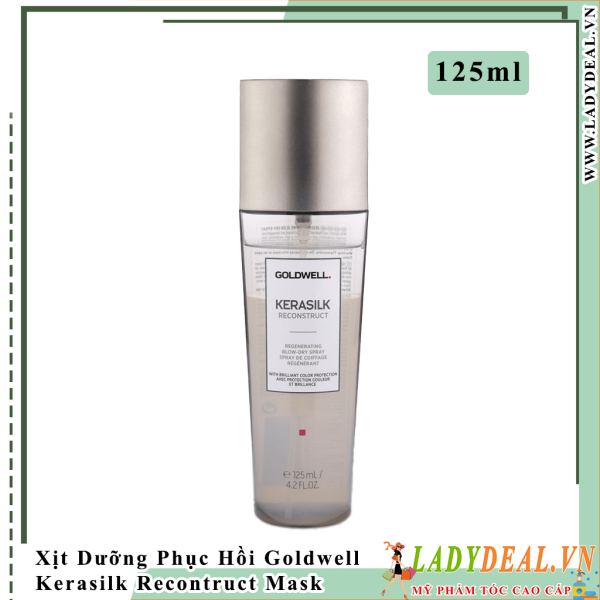 Xịt Dưỡng Phục Hồi Goldwell Kerasilk Reconstruct Dry Spray 125ml