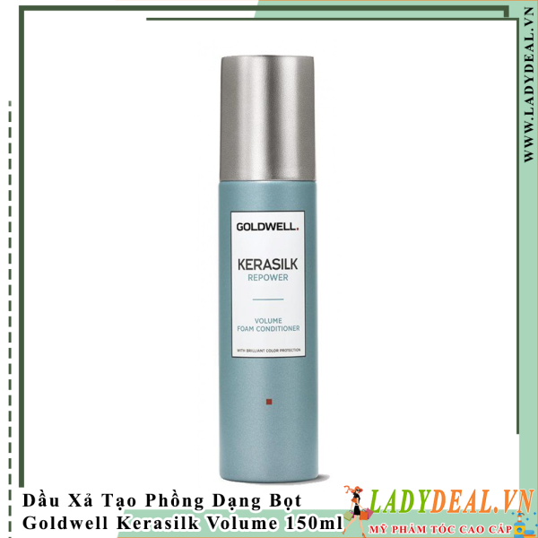 Dầu Xả Tạo Phồng Dạng Bọt Goldwell Kerasilk Volume 150ml