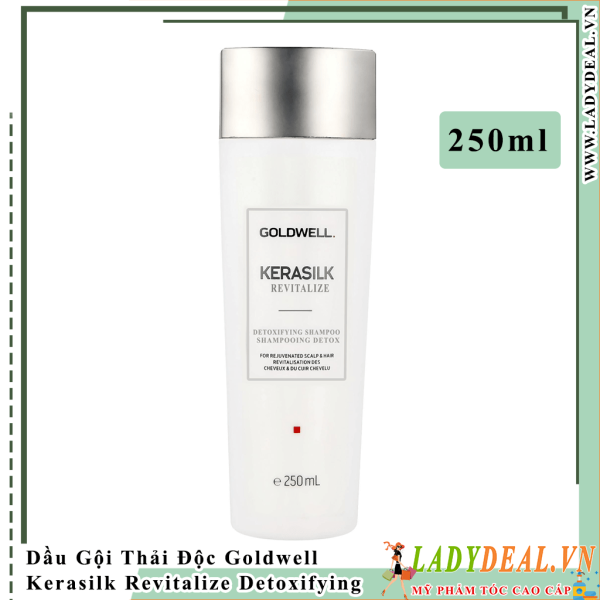 Dầu Gội Thải Độc Goldwell Kerasilk Revitalize Detoxifying 250ml