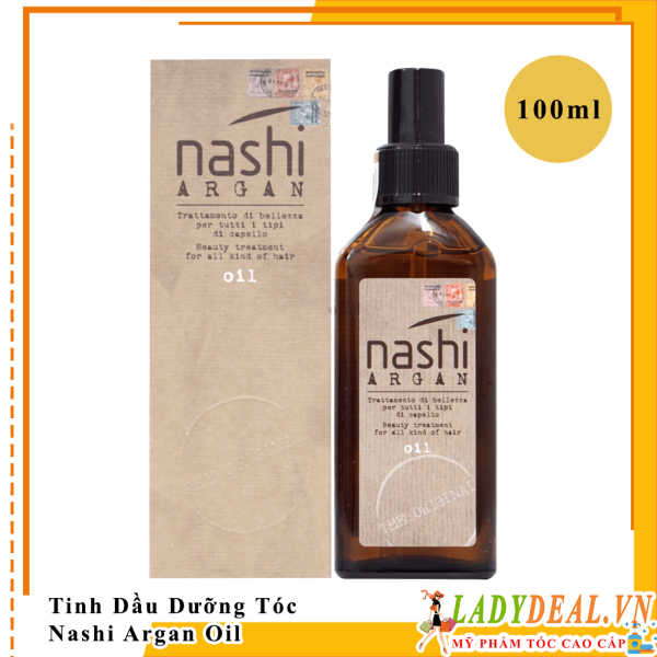 Tinh Dầu Phục Hồi Dưỡng Bóng Mềm Tóc Nashi Argan  Chính Hãng 100ml