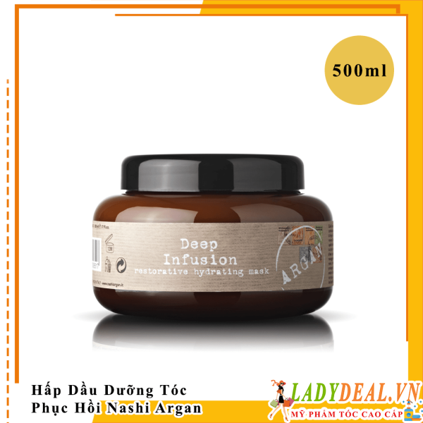 Hấp Dầu Phục Hồi Tái Tạo Cấu Trúc Tóc Nashi Argan 500ml