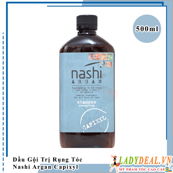 Dầu gội chăm sóc, đặc trị chống rụng tóc Nashi Argan Capixyl 500ml