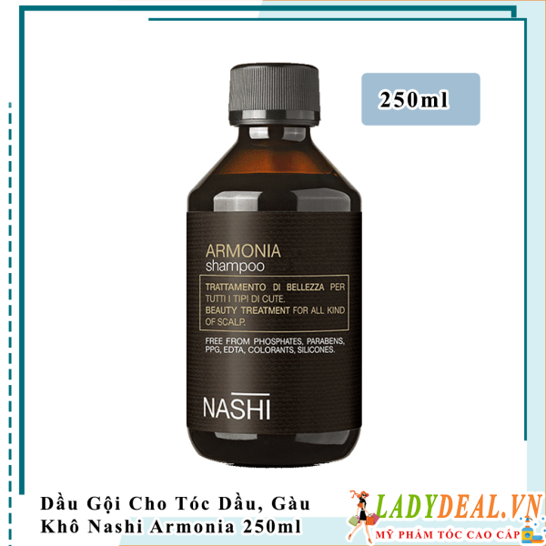 Dầu Gội Nashi Armonia Cho Tóc Dầu, Gàu, Khô 250ml