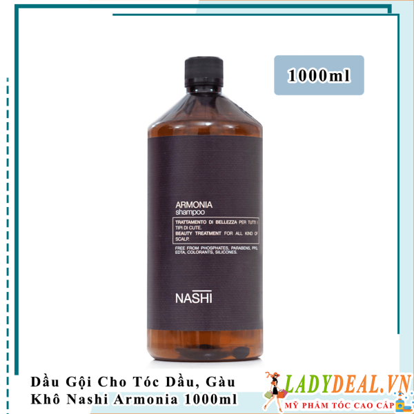 Dầu Gội Nashi Armonia Cho Tóc Dầu, Gàu, Khô 1000ml