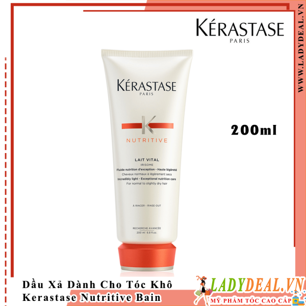 Dầu Xả Kerastase Nutritive Lait Vital 2 Dành Cho Tóc Khô 200ml - 1000ml