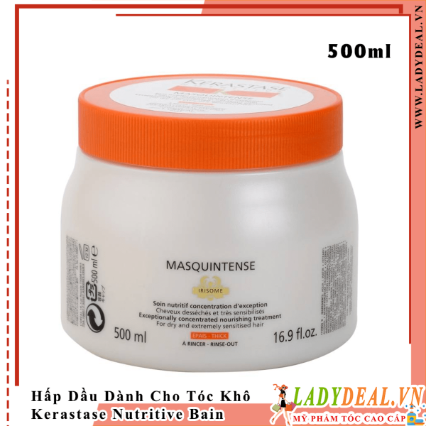 Mặt Nạ Kerastase Nutritive Masquintense Dành Cho Tóc Khô 500ml