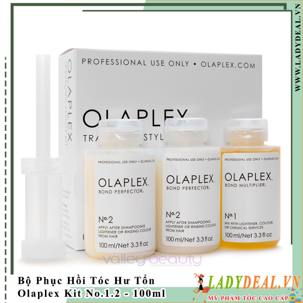 Bộ Phục Hồi Tóc Hư Tổn Nặng Olaplex Traveling Kit 100ml