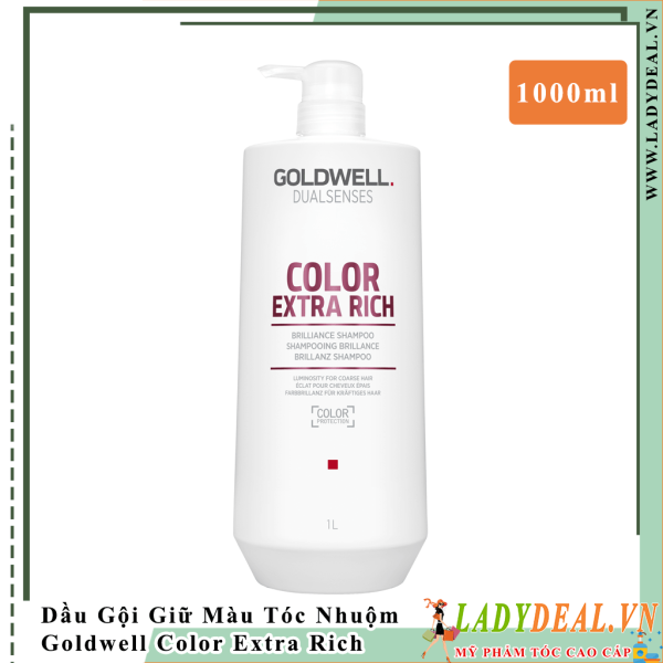 Dầu Gội Giữ Màu Tóc Nhuộm Goldwell Color Extra Rich 1000ml