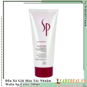 Dầu Xả Giữ Màu Tóc Nhuộm Wella Sp Color Save 200ml | Nhiều Phân Loại