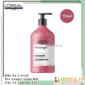 Dầu Xả L'oreal Pro Longer Giảm Đứt Gãy và Làm Dài Tóc Chính Hãng 750ml