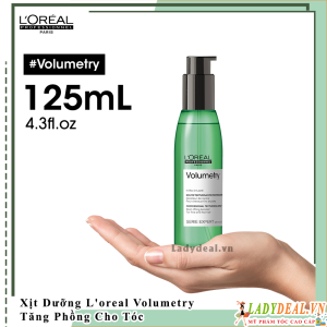 Xịt Dưỡng L'oreal Volumetry Làm Phồng Tóc 125ml