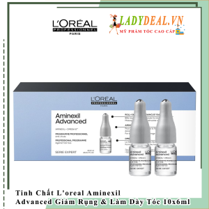 Tinh Chất L'oreal Aminexil Advanced Giảm Rụng & Làm Dày Tóc 10x6ml