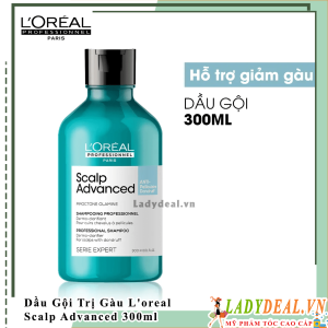 Dầu Gội Trị Gàu L'oreal Scalp Advanced 300ml - 500ml