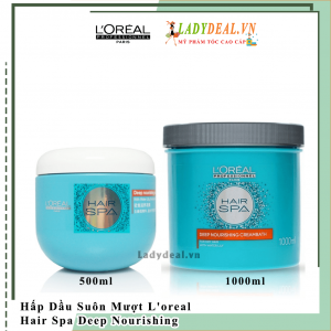 Hấp Dầu Suôn Mượt L'oreal Professional Hair Spa Deep Nourishing 500ml - 1000ml