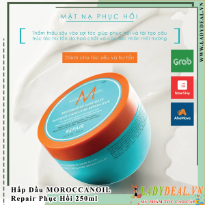 Hấp Dầu Phục Hồi Tóc Hư Tổn Moroccanoil Repair Đủ Size 250ml - 500ml