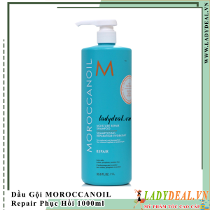 Dầu Gội Phục Hồi Tóc Hư Tổn Moroccanoil Repair Chính Hãng 1000ml