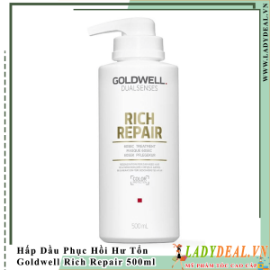 Hấp Dầu Phục Hồi Tóc Goldwell Rich Repair 500ml