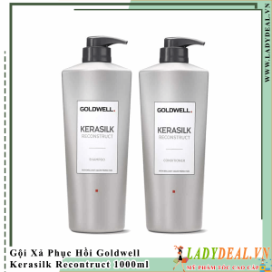 Cặp Gội Xã Siêu Phục Hồi Goldwell Kerasilk Reconstruct 1000ml