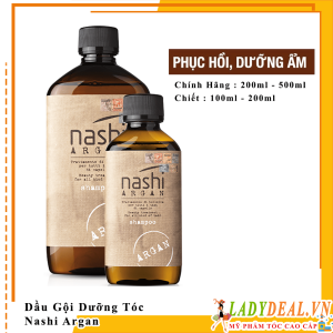 Dầu Gội Phục Hồi Tóc Nashi Argan 200ml - 500ml