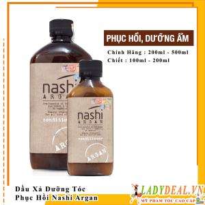 Dầu Xả Phục Hồi Tóc Nashi Argan 200ml - 500ml