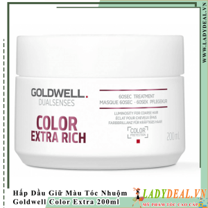 Hấp Dầu Giữ Màu Tóc Nhuộm Goldwell Color Extra Rich 200ml - 500ml