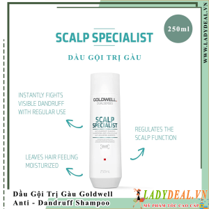 Dầu Gội Trị Gàu Goldwell Dualsenses Anti Dandruff Shampoo 250ml